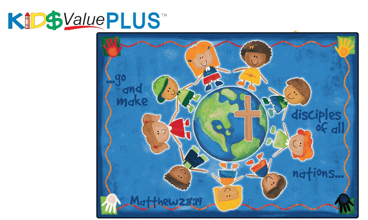 Great Commission Children's Classroom Rug, view 2