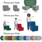 Soft Foam Toddler Chair and Loveseat Set, view 7