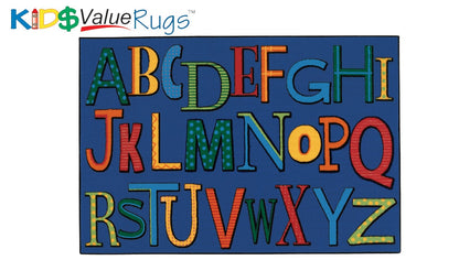 Playful Alphabet Classroom Rug