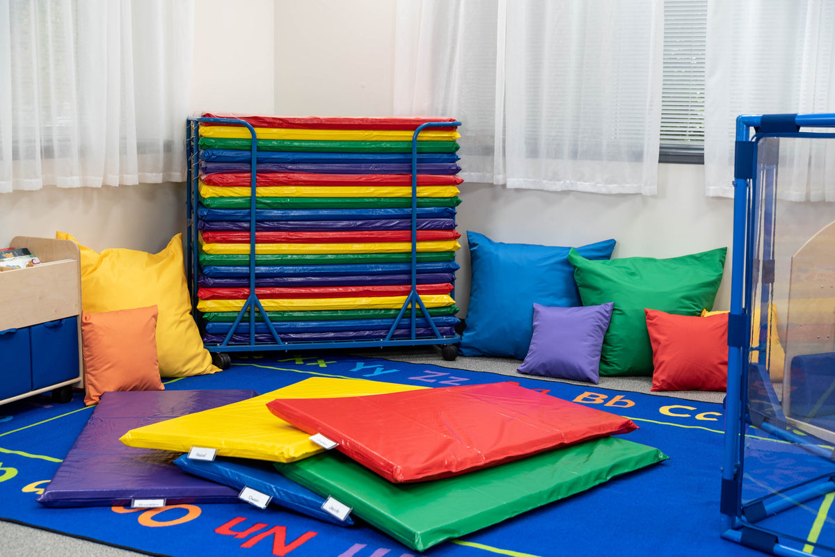 2" Non-Folding Rainbow Rest Mats, Set of 5, view 8