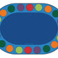 Seating Circles Circletime Oval Classroom Rug, view 2