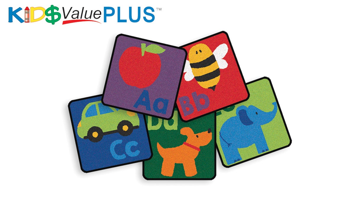Sequential Literacy Alphabet Seating Squares