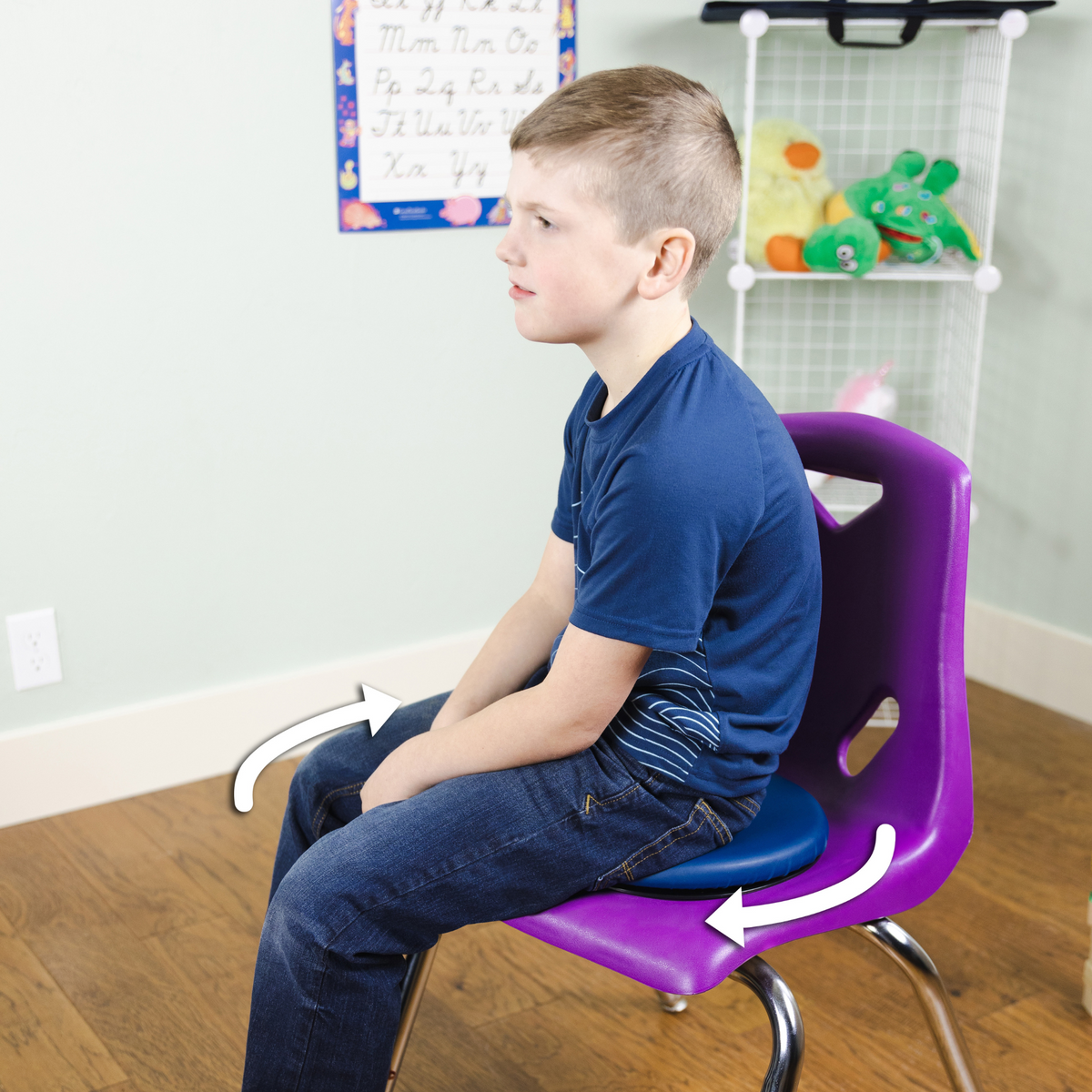 Sit & Twist Active Seat Cushion – Classroom Pack, view 4