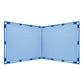 PlayPanels Large Right Angle Freestanding Classroom Divider Panel – Sky Blue