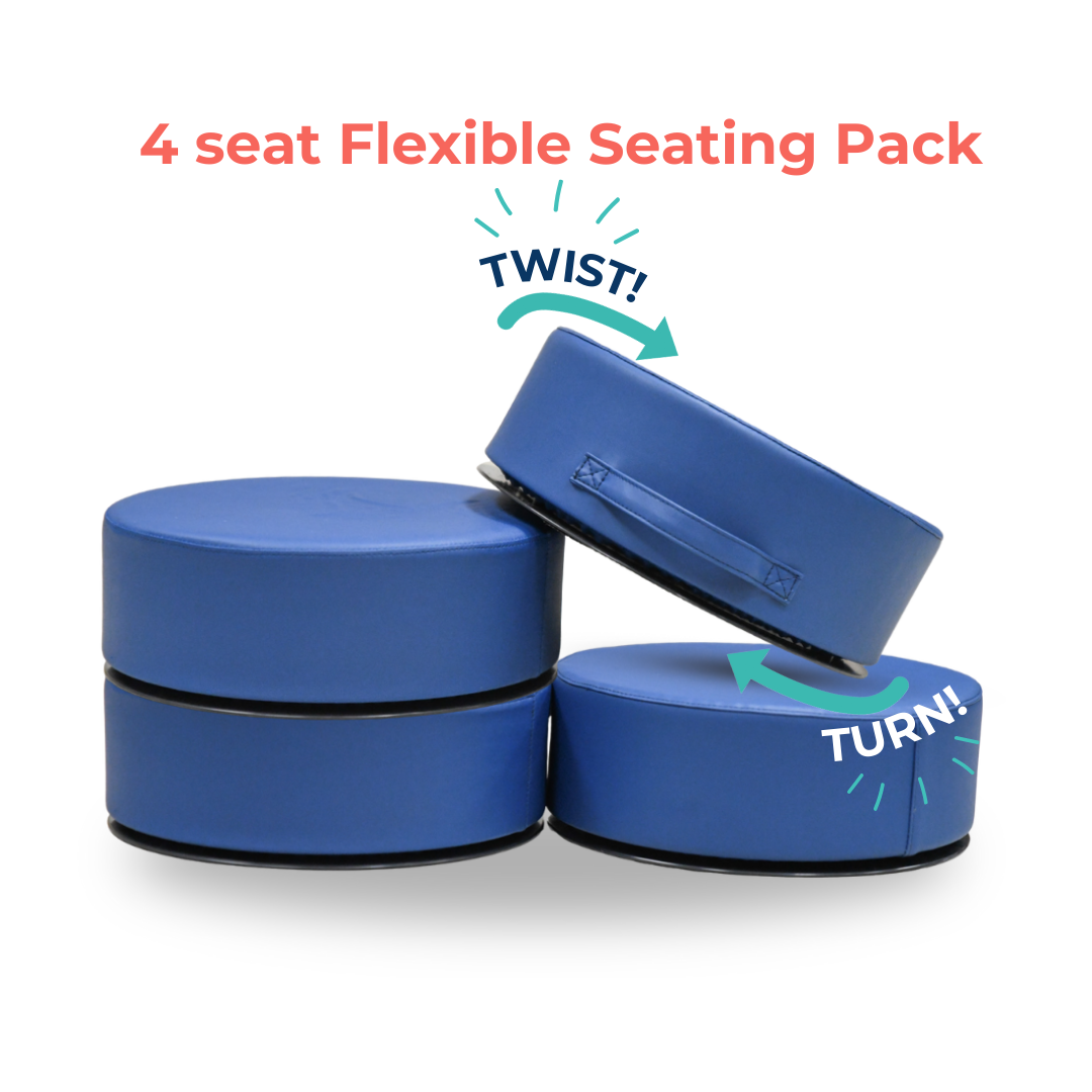 Soft Twisty Floor Seat Cushion – Classroom Pack