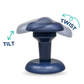 Wobble & Twist Stool Chair – Classroom Set, view 2