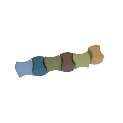 Interlocking Bowtie Foam Seating – Set of 6, view 11