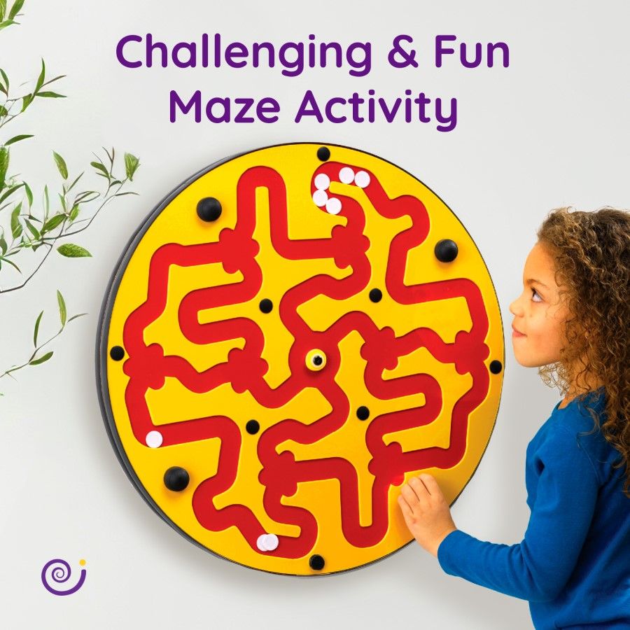 Amazer Disc Maze Wall Activity by Playscapes