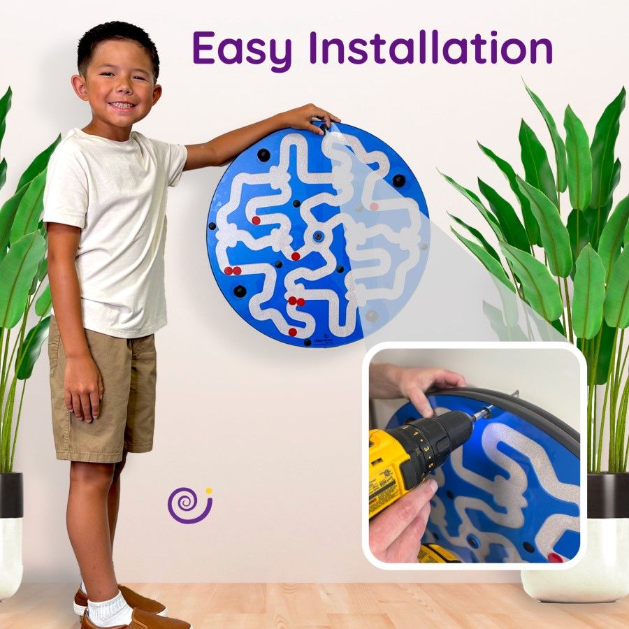 Amazer Disc Maze Wall Activity by Playscapes