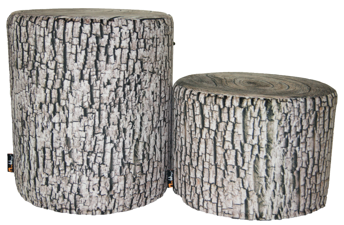 Low Tree Stump Stool by Woodsmen