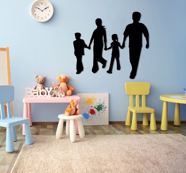 Silhouette Sound-Absorbing Wall Panels by Playscapes