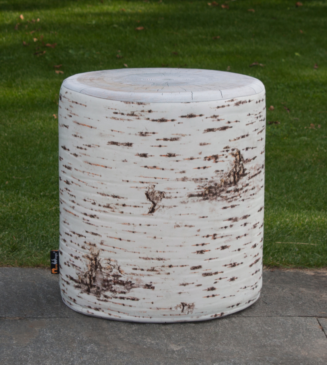Low Tree Stump Stool by Woodsmen