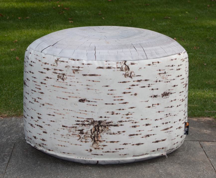 Wide Tree Stump Seat by Woodsmen
