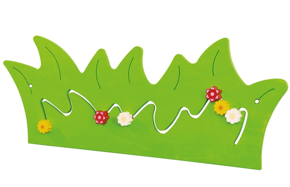 Blooming Meadow Sliding Flowers Wall Activity by HABA Pro