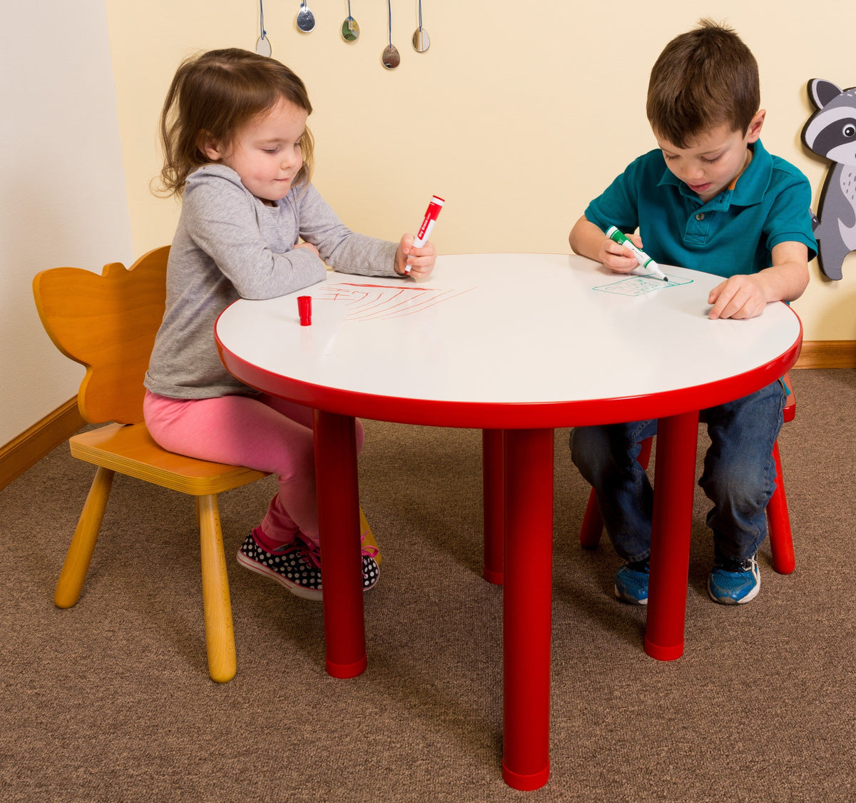 Dry-Erase Brainstorming Table, 30" by Playscapes