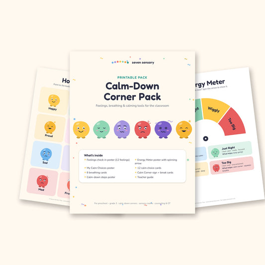 Calm-Down Corner Pack (Printable)
