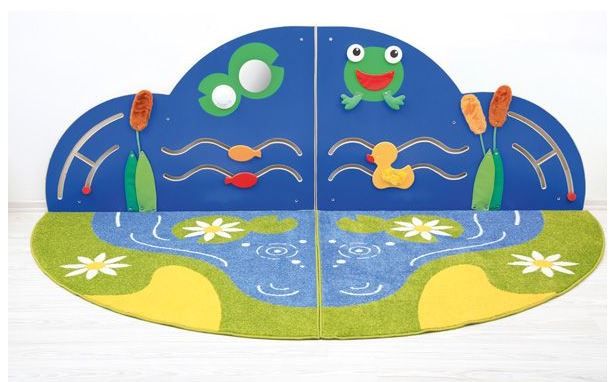 Lily Pond Corner Sensory Wall Panel by NOVUM