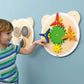 Spinning Pinwheels Sensory Wall Panel by Moje Bambino