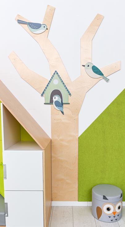 Woodland Tree Wall Decor by Moje Bambino