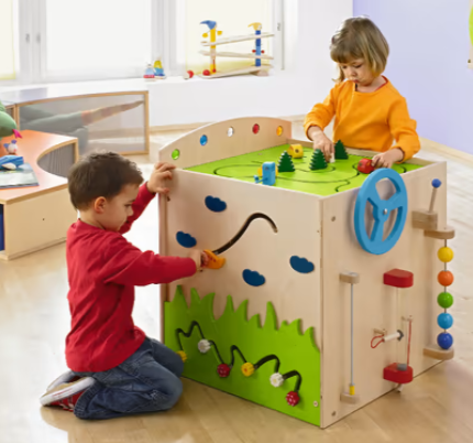 Multi Learning Sensory Activity Cube by HABA Pro