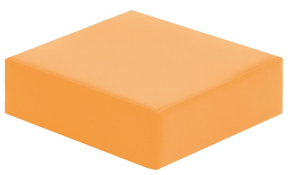 Rainbow Square Cushions with Low Rack by NOVUM