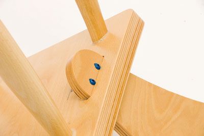 Leaf & Animal Back Wooden Classroom Chair by Children's Furniture Company