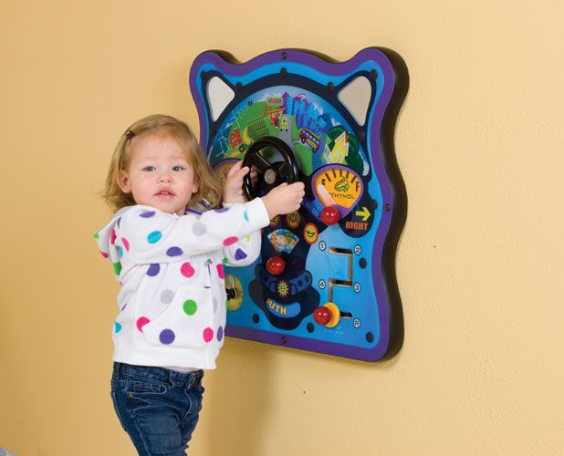 Eco Drive Moving-Parts Wall Activity by Playscapes