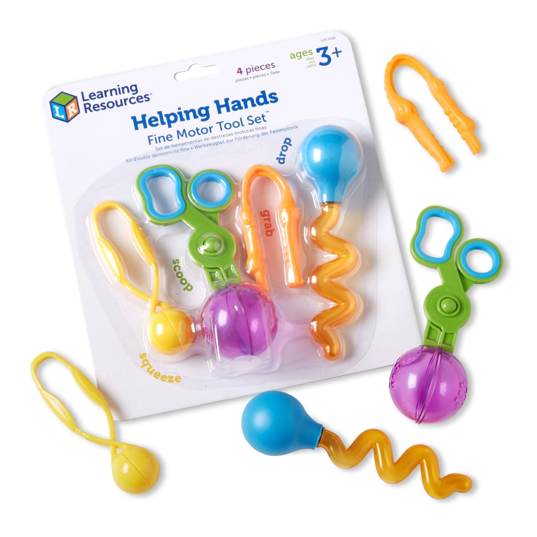 Fine Motor Tool Set, 4 Tools – Classroom Pack