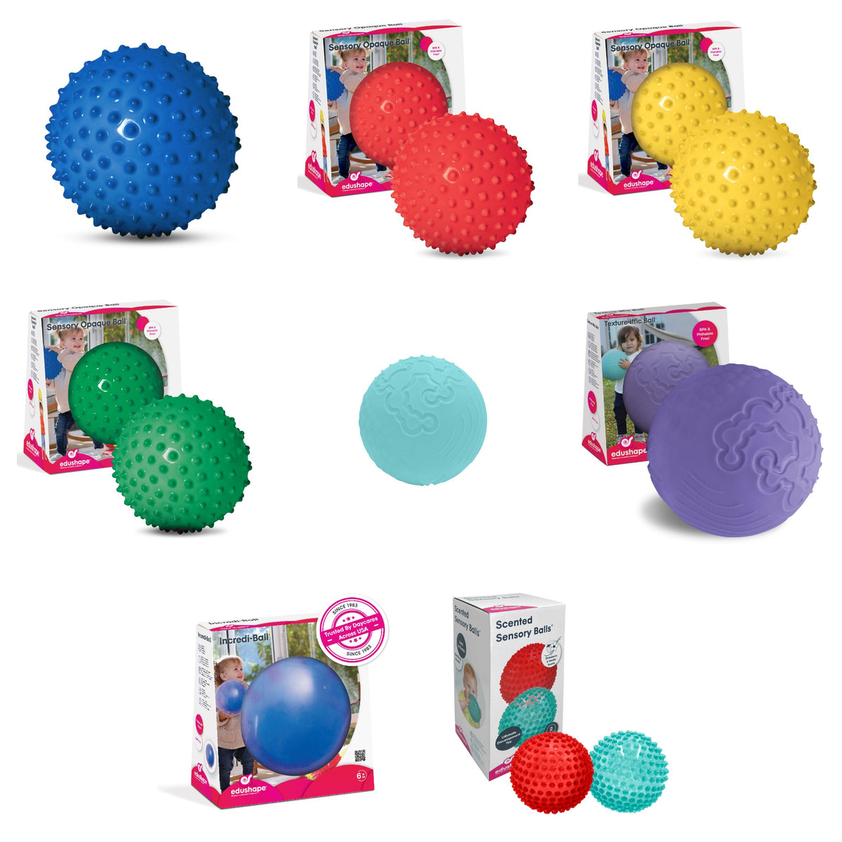 Sensory Ball Class Set by Edushape