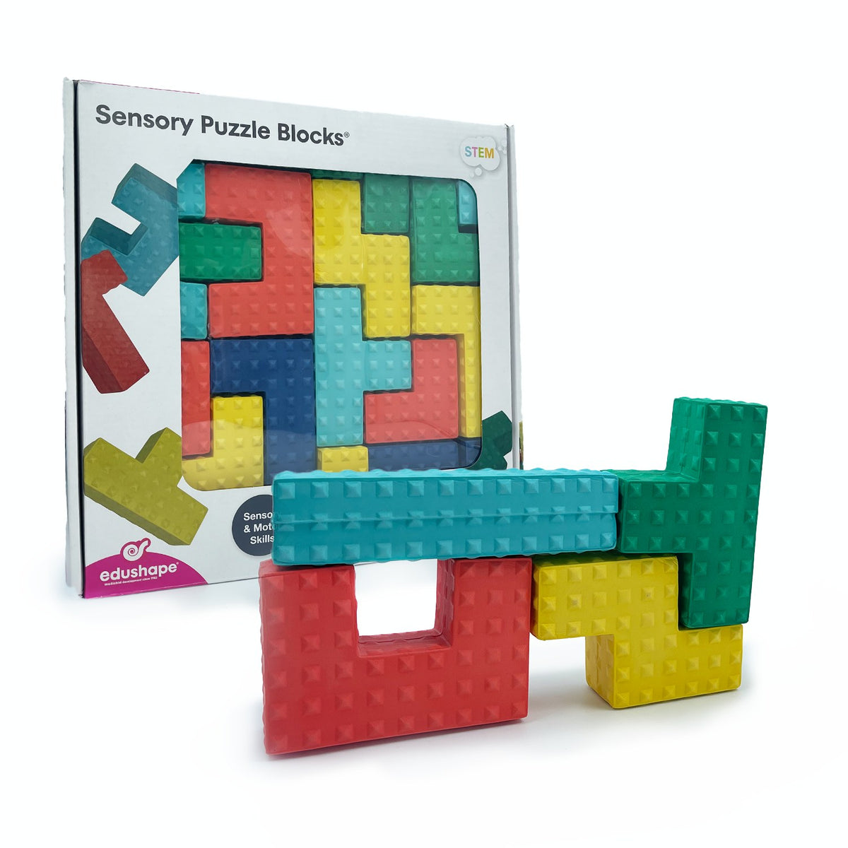 Textured Blocks Bundle by Edushape