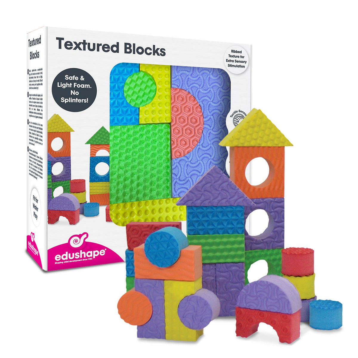 Textured Blocks Bundle by Edushape