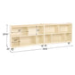 Mobile 30" H 2-Shelf Fold-and-Lock Storage Unit, view 7