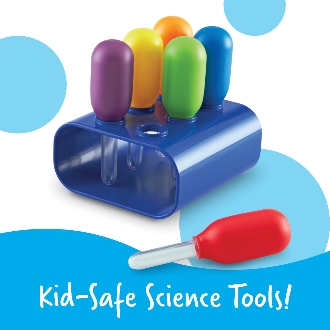 Jumbo Eyedroppers with Stand, Set of 6 – Classroom Pack, view 3