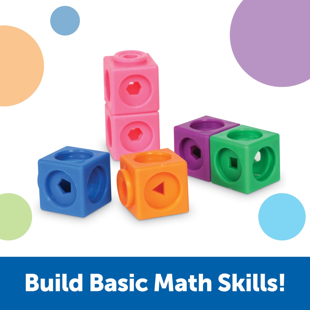 Linking Math Cubes, Set of 1,000 – Classroom Pack, view 2