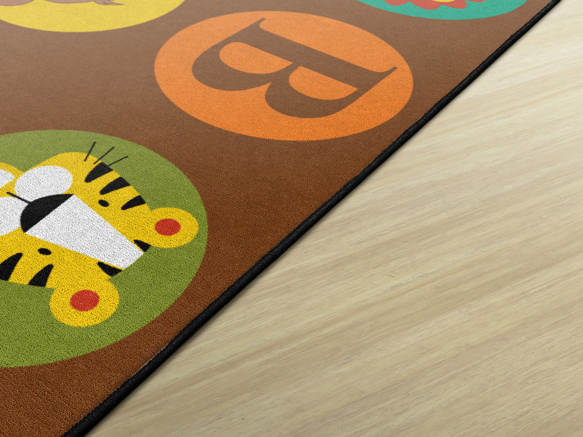 ABC and 123 Animals Seating Rug, view 5