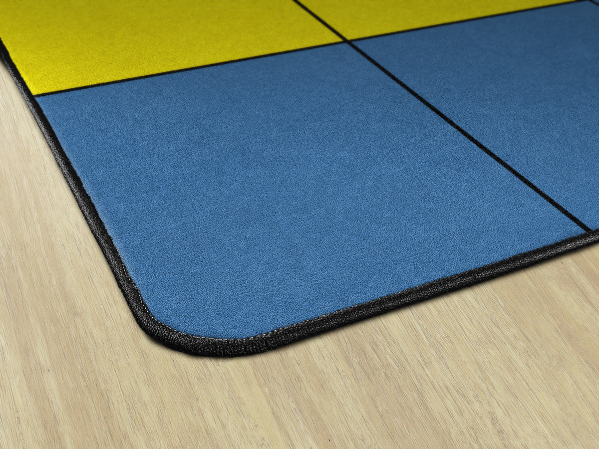 Rainbow Seating Blocks Classroom Rug, view 5