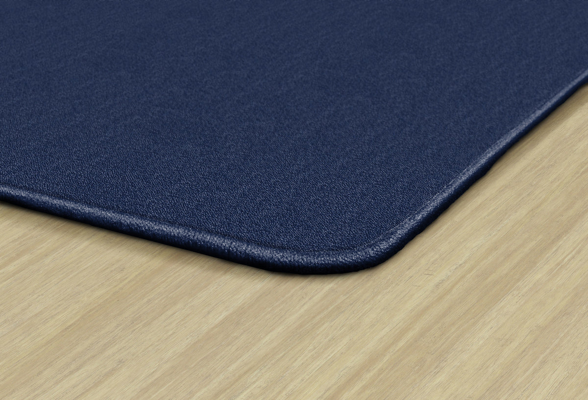 Solid Color Classroom Rug – Classic, Rectangle