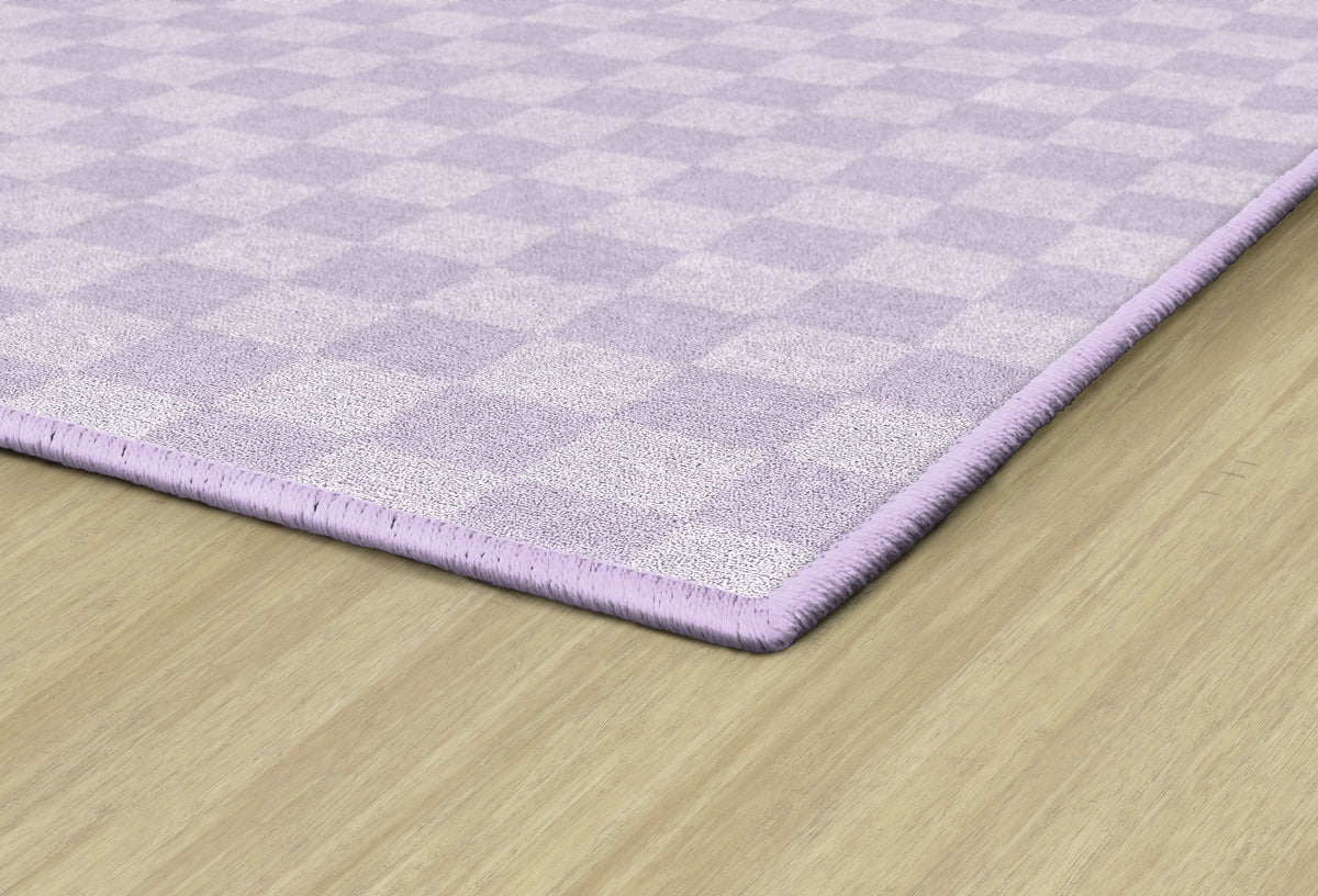 Calming Checkerboard Classroom Rug, view 3