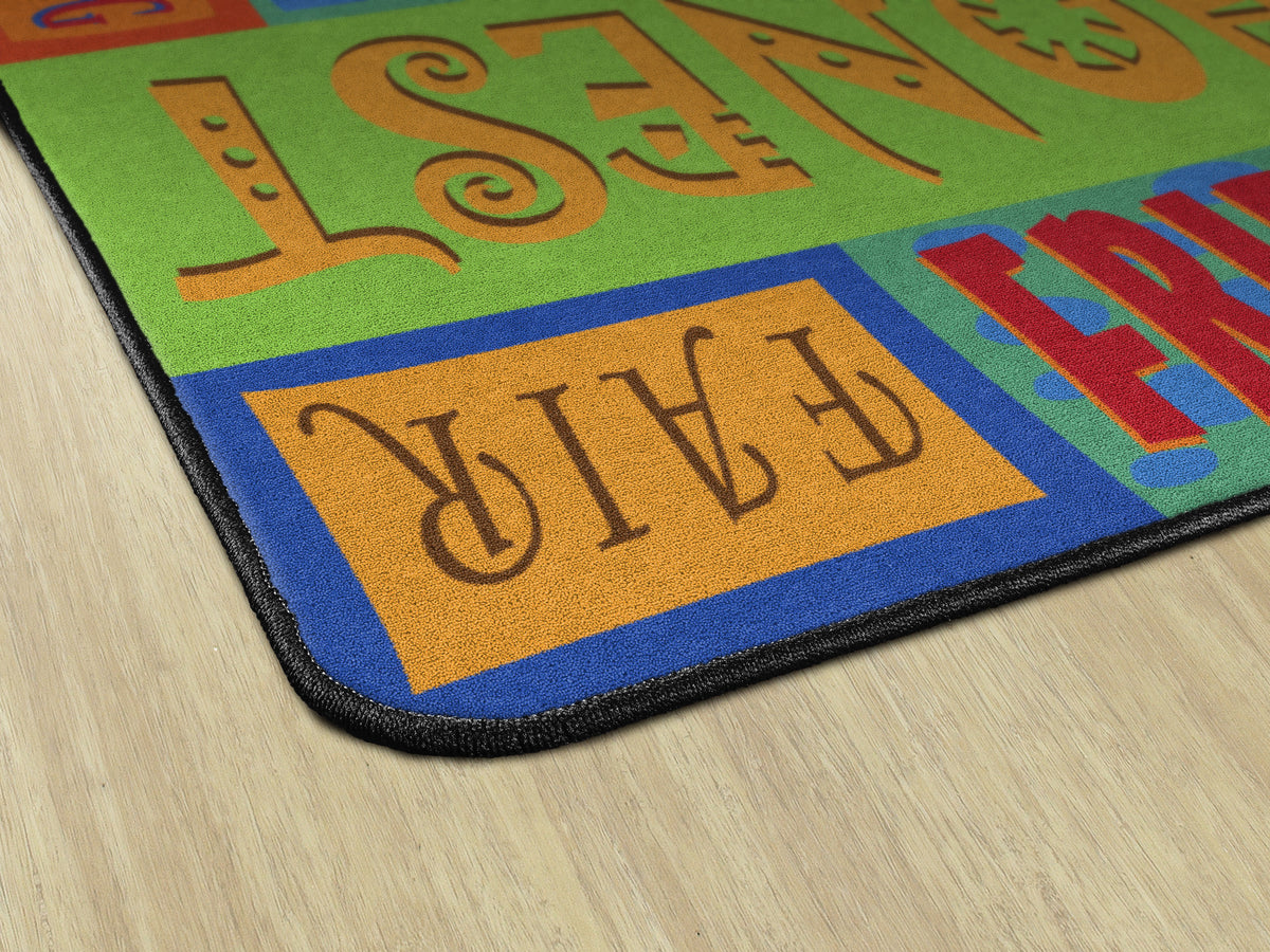 Be a Good Friend Classroom Rug, view 3