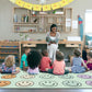 Smiley Face Sit Spots Classroom Rug, view 3