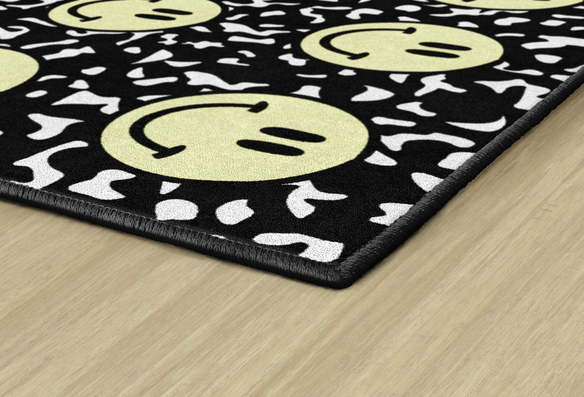 Emotions Faces Sit Spots Rug, view 3