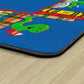 Calming Blue Bookworm Reading Rug, view 2