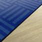 Tone-on-Tone Hashtag Classroom Seating Rug, view 5