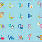 Alphabet Pictures Criss Cross Seating Rug, view 7