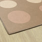 Neutral Criss Cross Seating Rug, view 5
