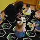Boho ABC Seating Spots Classroom Rug, view 2
