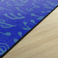 Music Notes Tonal Blue Classroom Rug, view 6