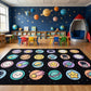 Cosmic Space Classroom Seating Rug, view 5