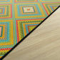 Cozy Quilt Diamond Seating Rug, view 6
