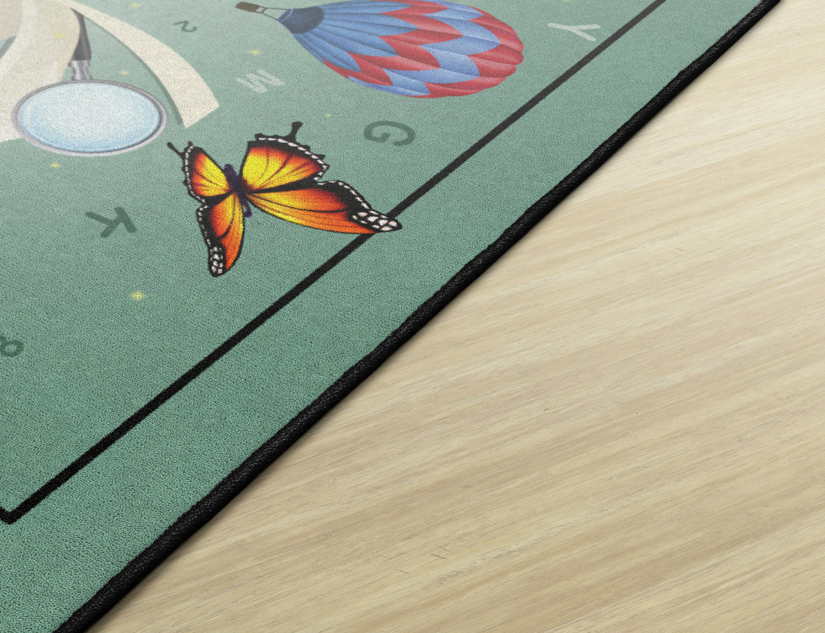 Explore Through Reading Library Rug